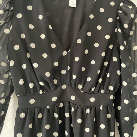 Black and white maternity blouse H&M - Picture 4 of 4